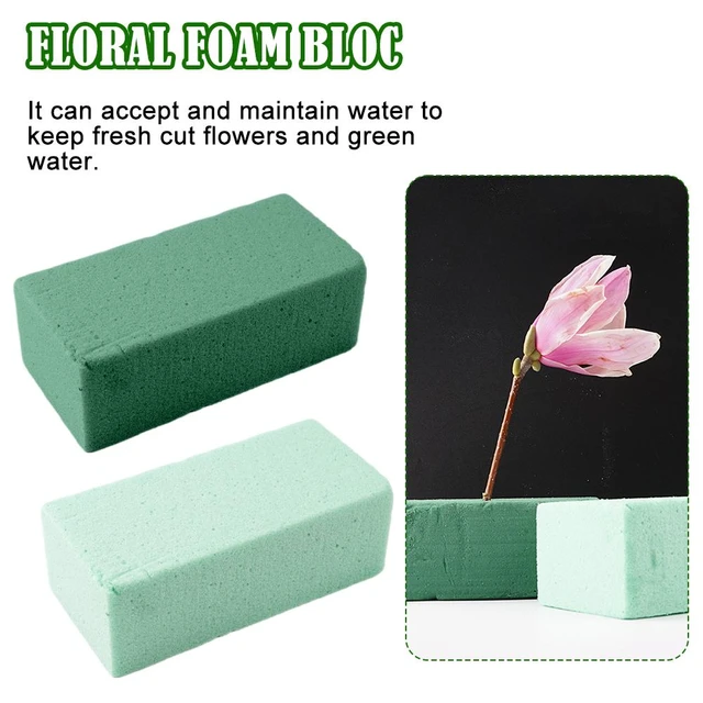 Floral Foam Block Flower Brick Mud Florist Supplies Wedding Flower Holder  Artificial Handle Foam Flowers Home Garden Decoration - AliExpress