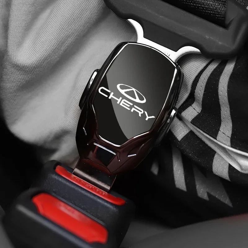 체리 티고 자쿠 2 3 4 5 7 프로 8 3X A1 QQ 메탈 카시트 벨트 클립 연장 플러그 안전벨트 연장 액세서리