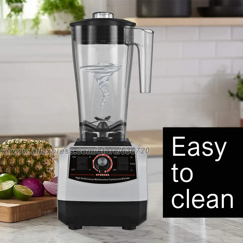 Description Picture 5 of itemBlender for Kitchen, Smoothies and Salsas with Stepless speed, 2200-Watts, 100 oz. Dishwasher-safe BPA-Free Jar, Pulse