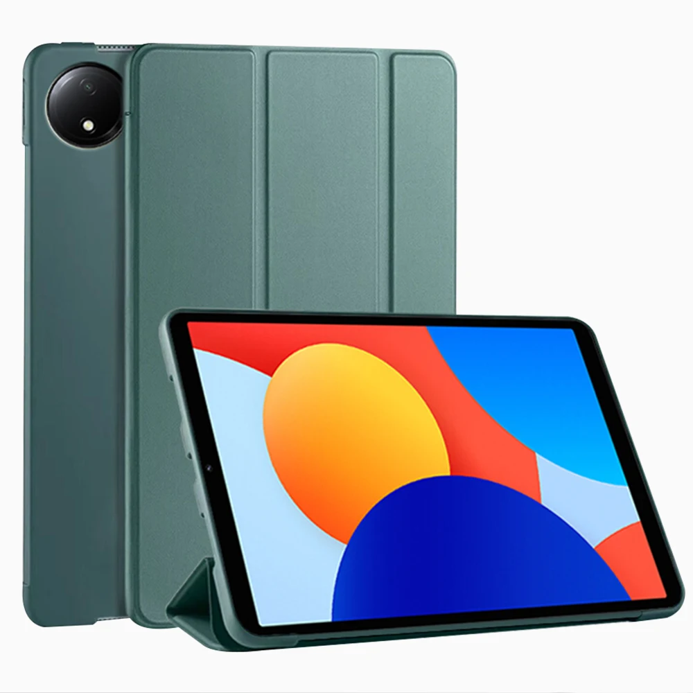 Silicone Slim Trifold Stand Tablet Case with Auto Sleep/Wake and Smart Cover