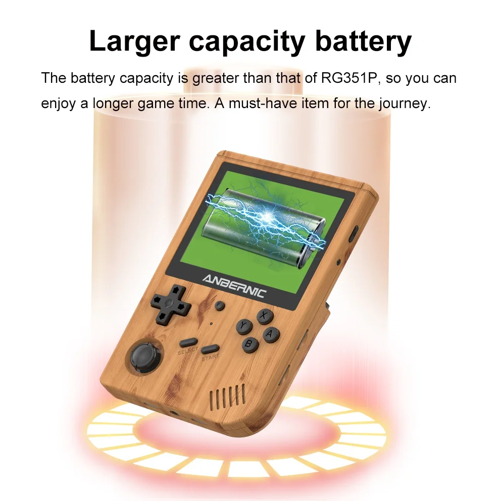 Rg351v Anbernic Handheld Game Player Retro Game Console Rk3326 Wifi Online  Ips Screen Portable Opendingux Game Consola - Handheld Game Players -  AliExpress