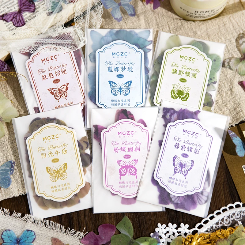 

6packs/LOT Bill collector series retro sulfuric acid paper message memo pad