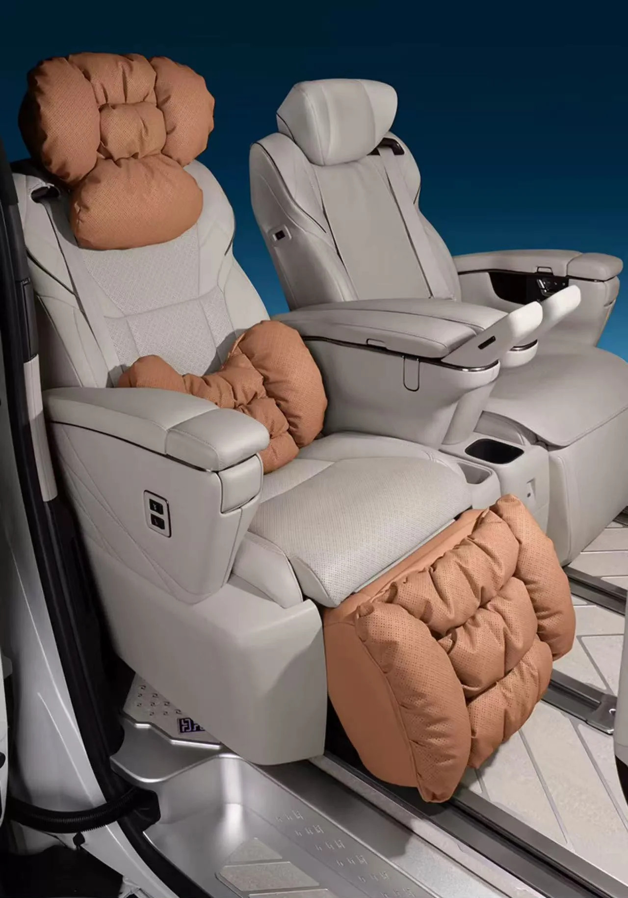 알파드 벨파이어 40 시리즈 AH40 시트 쿠션 인테리어 액세서리용 자동차 헤드레스트 및 요추 지지대 다리 받침대 시트 베개