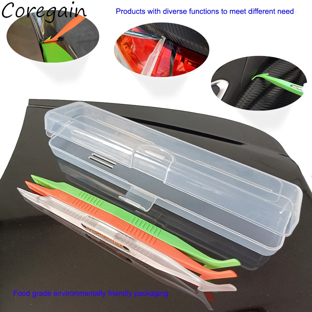 Long Wrap Stick Magnet Micro Squeegee Car Wrap Film Edge Corner Scraper Vinyl Wrapping Tool