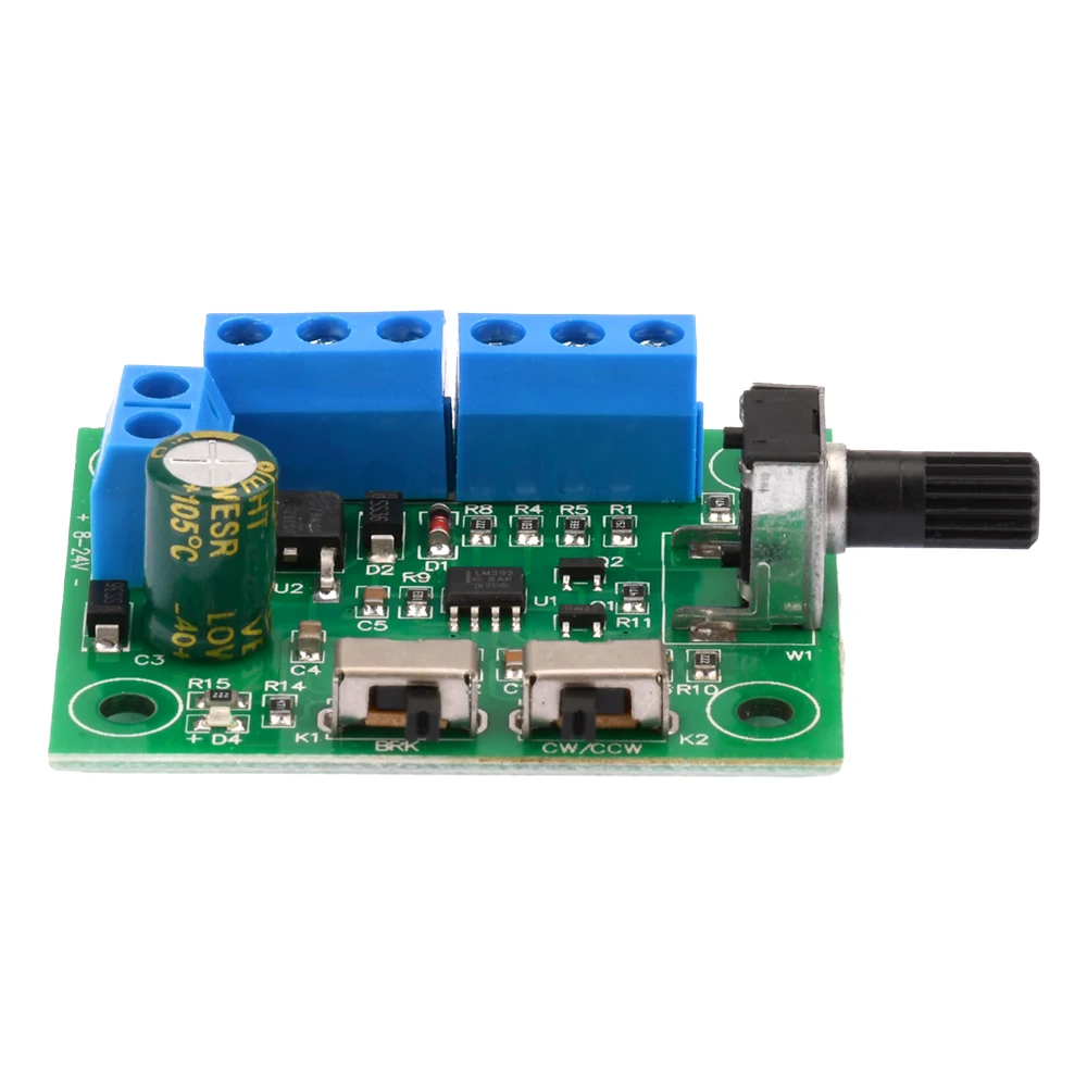 DC8-24V Brushless DC Motor Speed Controller Driver PWM Speed Control Board