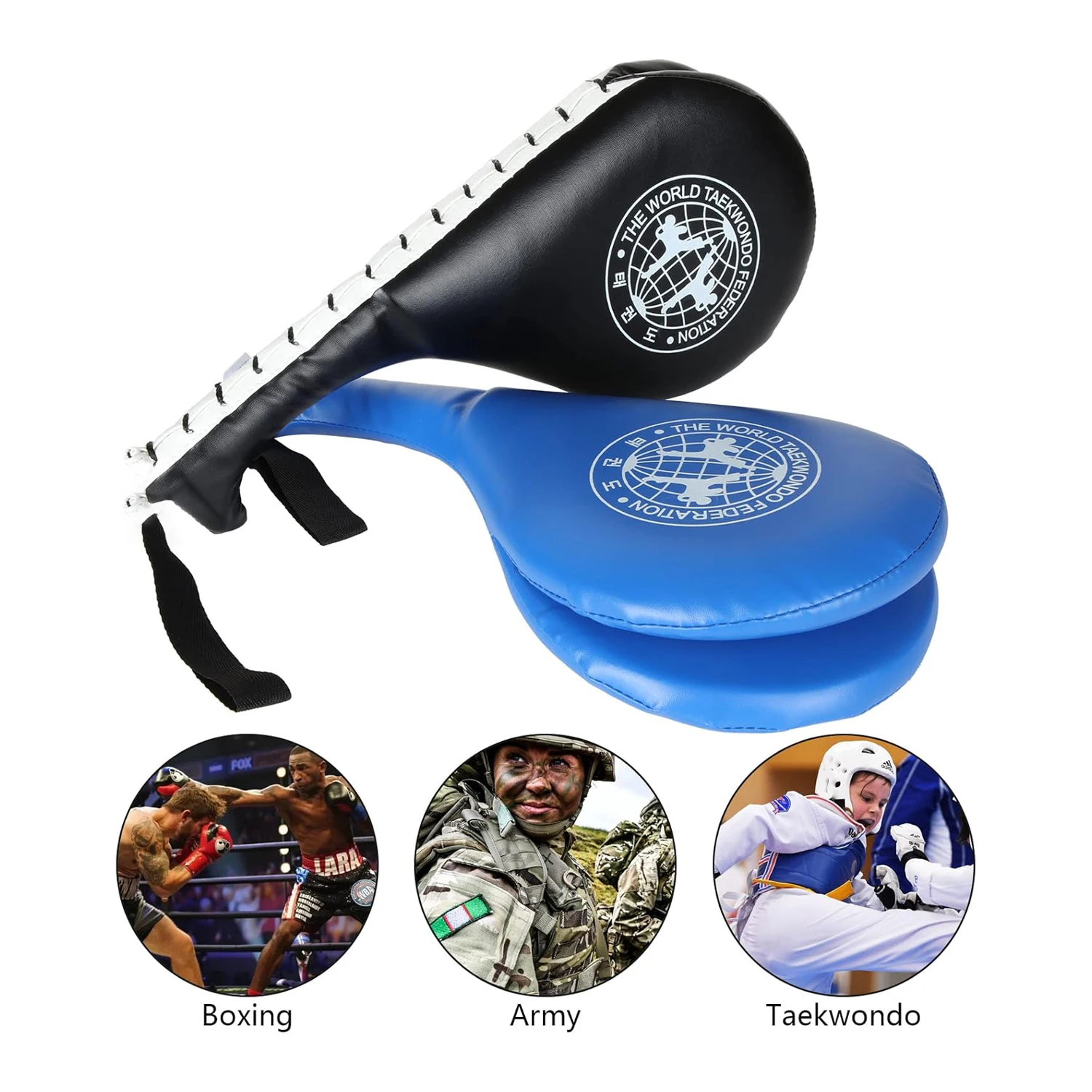 Durable Taekwondo Kick Pads for Martial Arts Training