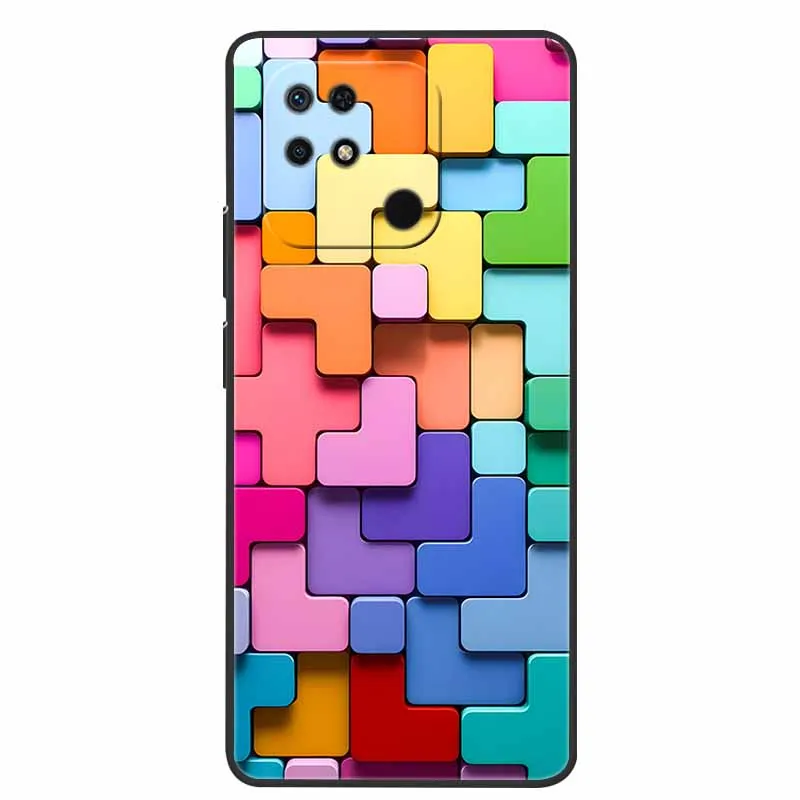 Wolf and Lion Design Soft Silicon Phone Case - Cute Cartoon Back Cover
