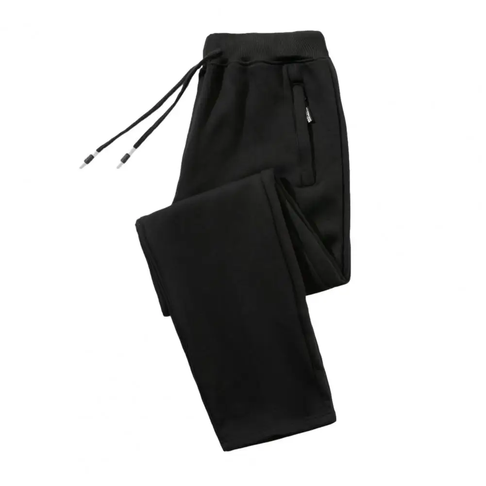 

Men Pants Zipper Pockets Drawstring Sports Trousers Sweatpants 한국 가을옷