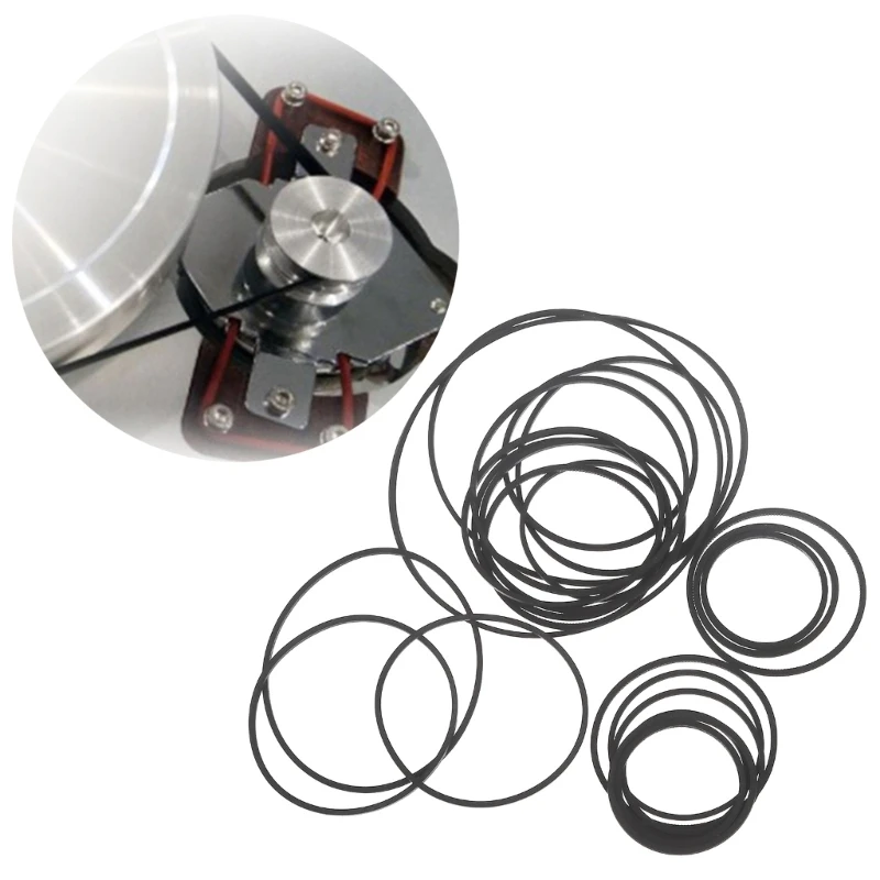 

Width 1mm Rubber Belt Size 35-65mm for Recorders CDROM Video Machines Walkman