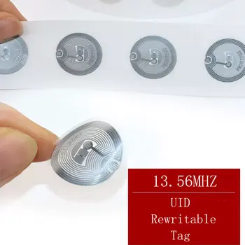 UID Rewritable Electronic Tag RFID Clone Key 13.56Mhz 1K S50 Changeable Smart Chip Card NFC Replicator Copy Token Sticker 1