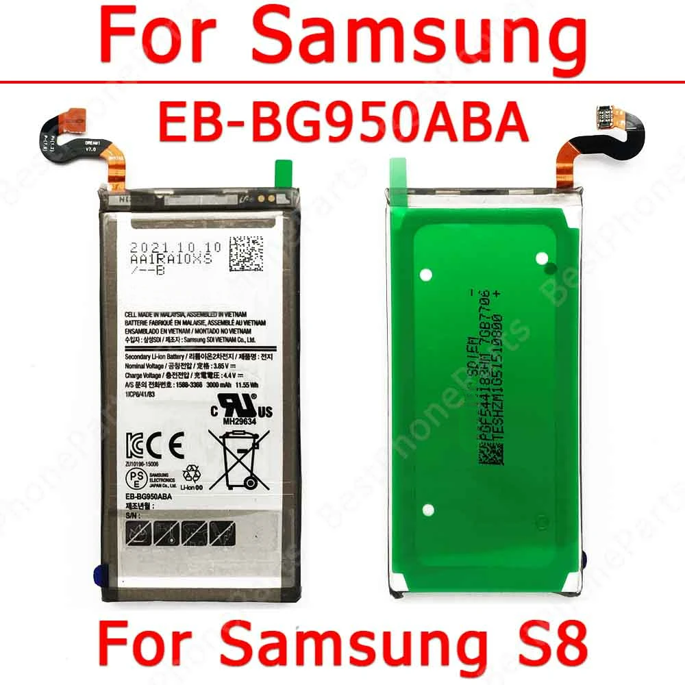 High-Performance Li-ion Battery Replacement for Samsung Smartphones