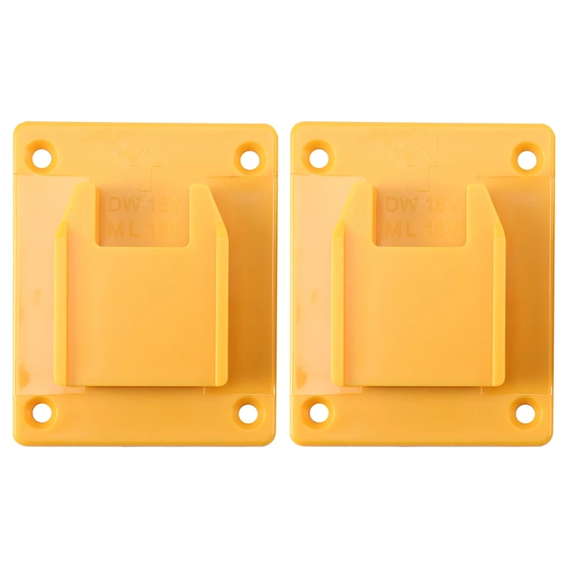 

2Pcs Power Tool Machine Bracket Electric Drill Stand Wall Shelf Fasteners Fits For M18 /DEWALT Electric Drill
