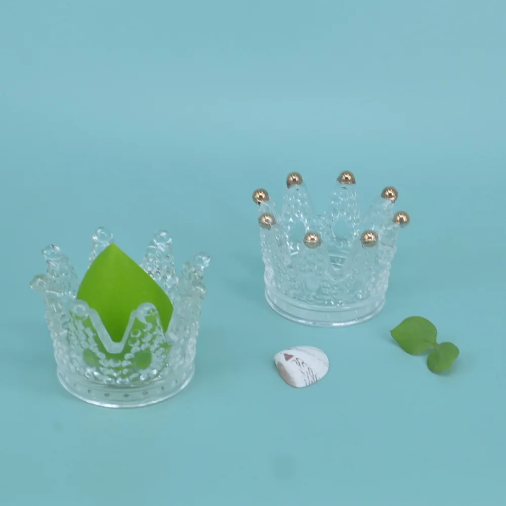 Cosmetic Egg Storage Box Beauty Sponge Stand Glass Storage Case Makeup Blender Puff Holder Empty Cosmetic Transparent Puffs Box 5