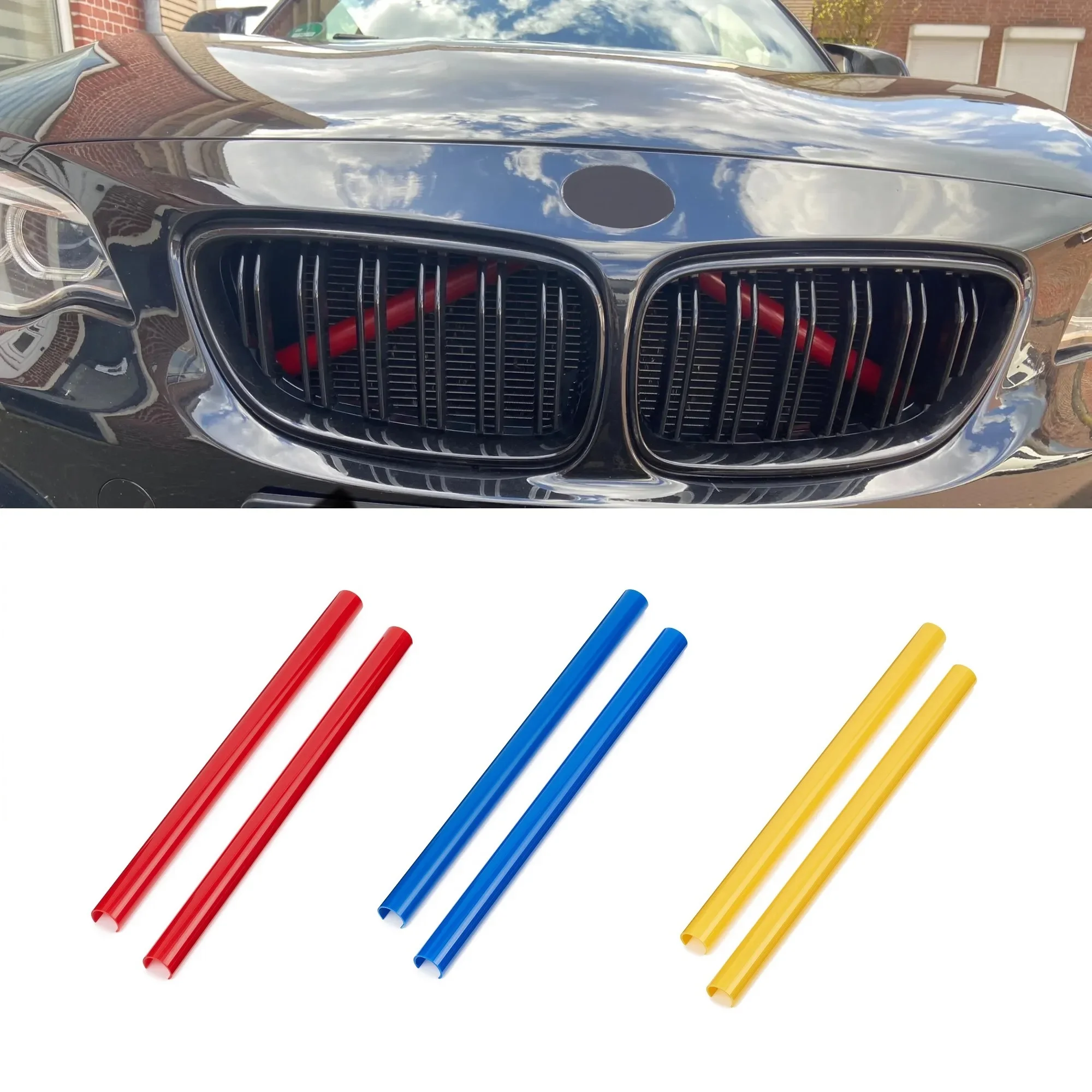 Luxurious Car Front Grille Accent Trim Strips