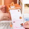 256Sheets Cartoon Capybara Posits Sticky Paper Pads Stationery Stickers Posted It Memo Notepad Notebook Message Notes Sticker 2