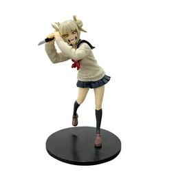 MHA Anime Toga Himiko Action Figure Collectible Toy - 15cm (A no box)