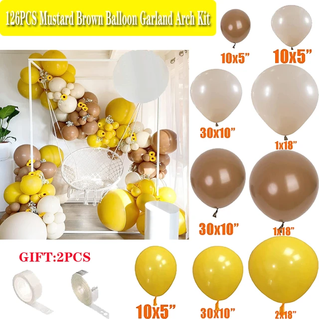 Update more than 162 mustard yellow party decorations super hot seven