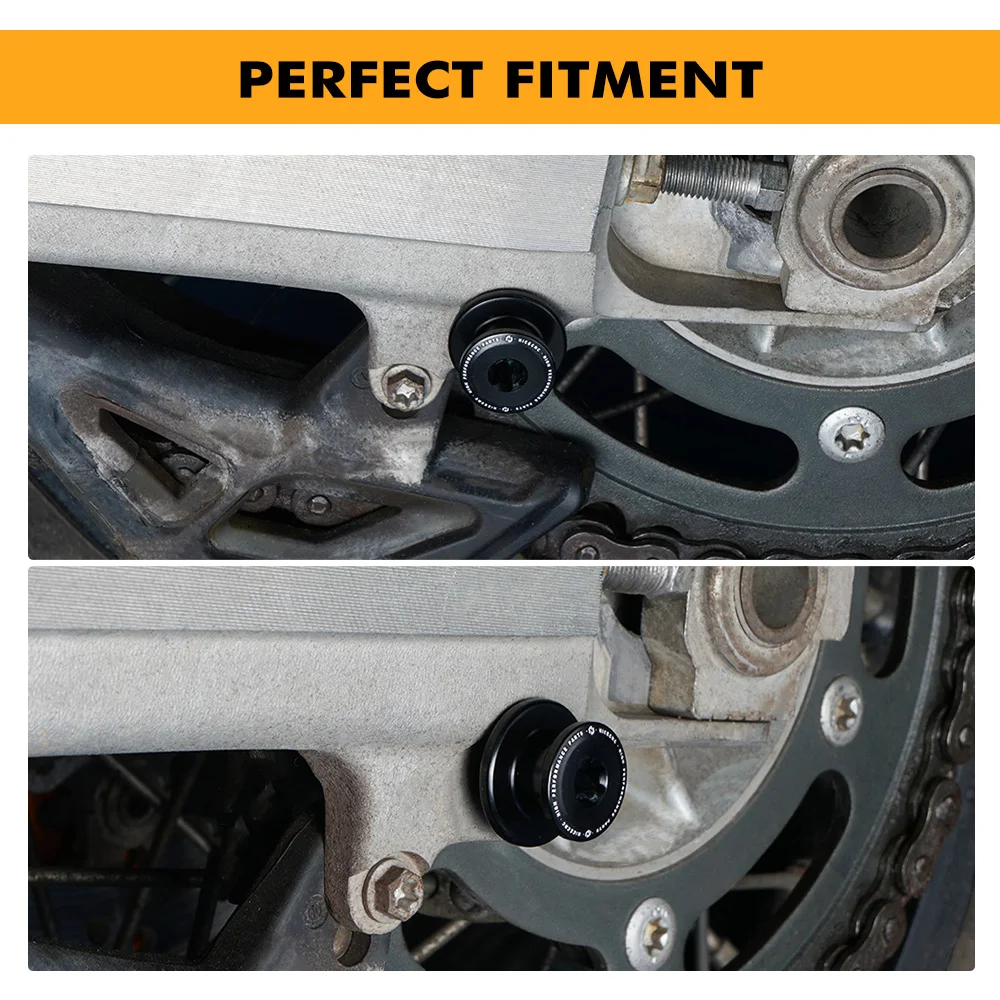 Motorcycle Swingarm Spool Slider Stand Screws For Husqvarna NORDEN