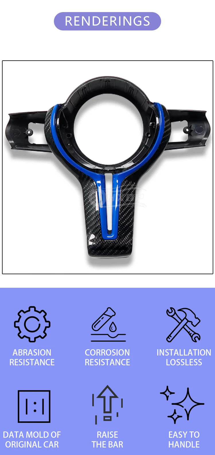 For BMW M Series F80 F82 F10 F06 F12 F13 F15 F16 M-sport F20 F22 F30 F31 F32 F33