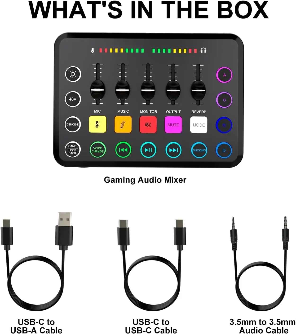 5-Channel Live Sound Card Audio Mixer F11 Professional Studio Recording Kit Podcast Accessories Parts DJ Recording Equipment audio mixer