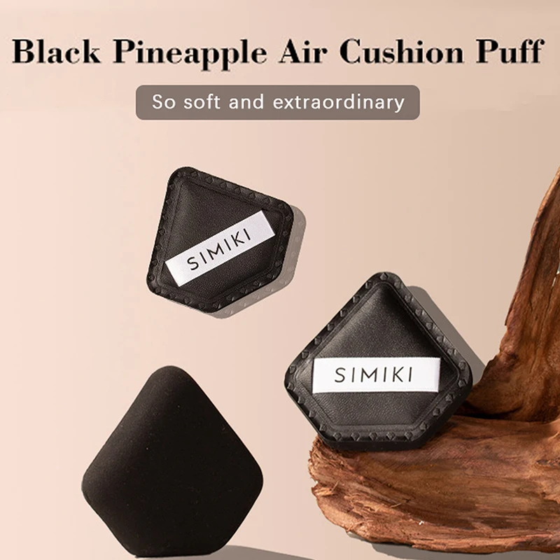 

Diamond Pentagon Powder Puff Face Sponge Cosmetics Soft Cotton Face Powder Puff Washable Black Pineapple Makeup Puff Tools