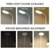 LED Portable Dimmable Table Lamp USB Plug Battery Powered Desk Lamp Bedroom Reading Night Light Eye Protection LED Bedside Lamp 2