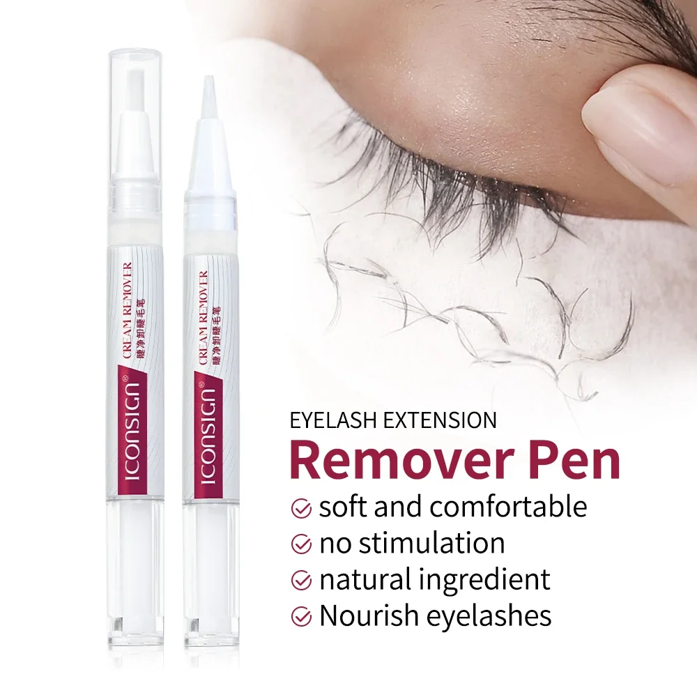 2024 Starscolors 5g Eyelash Glue Remover Pen liquid Fastest Eyelash Extension Remover Adhesive Soft False Eyelash Remover Makeup 4