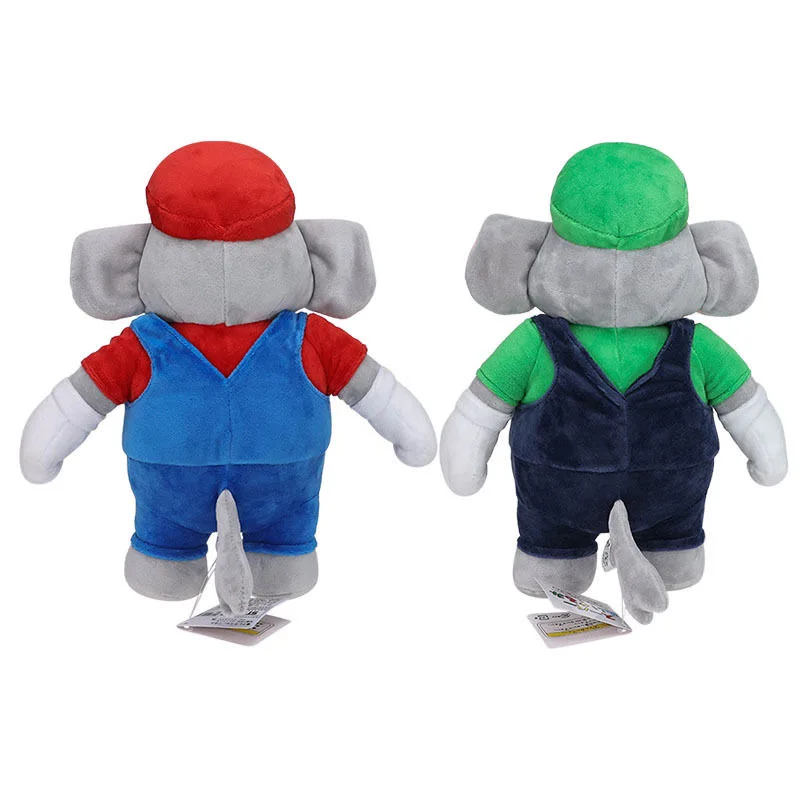 New Mario Bros Plush Elephant Mario Elephant Luigi Stuffed Animal Doll  Plushie Kids Gifts For Children Birthday - AliExpress