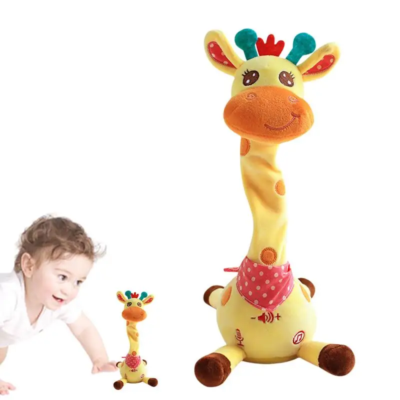 

Говорящий жираф, танцующий жираф, музыкальные игрушки, искусственное пение, музыкальный жираф, записывающий плюшевый подарок на день рождения