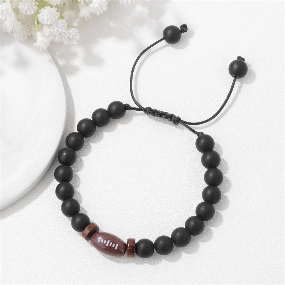 Handmade Woven Men Sports Bracelet Adjustable
