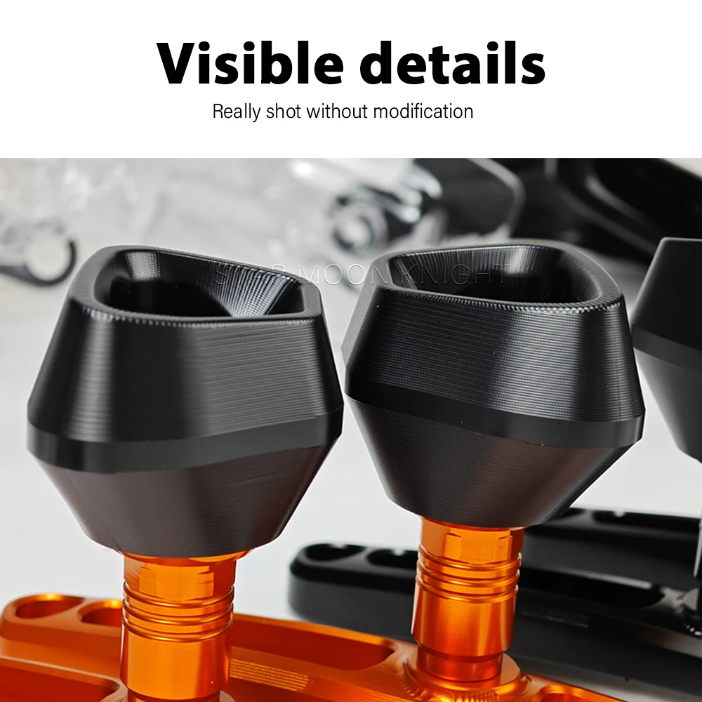 1390 SUPERDUKE R 2024 오토바이 액세서리, 1290 SUPERDUKE R 2020- 2023 프레임 크래시 슬라이더 보호 패드