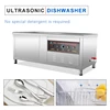 hotel Restaurant canteen commercial ultrasonic dishwasher with CE approved 5