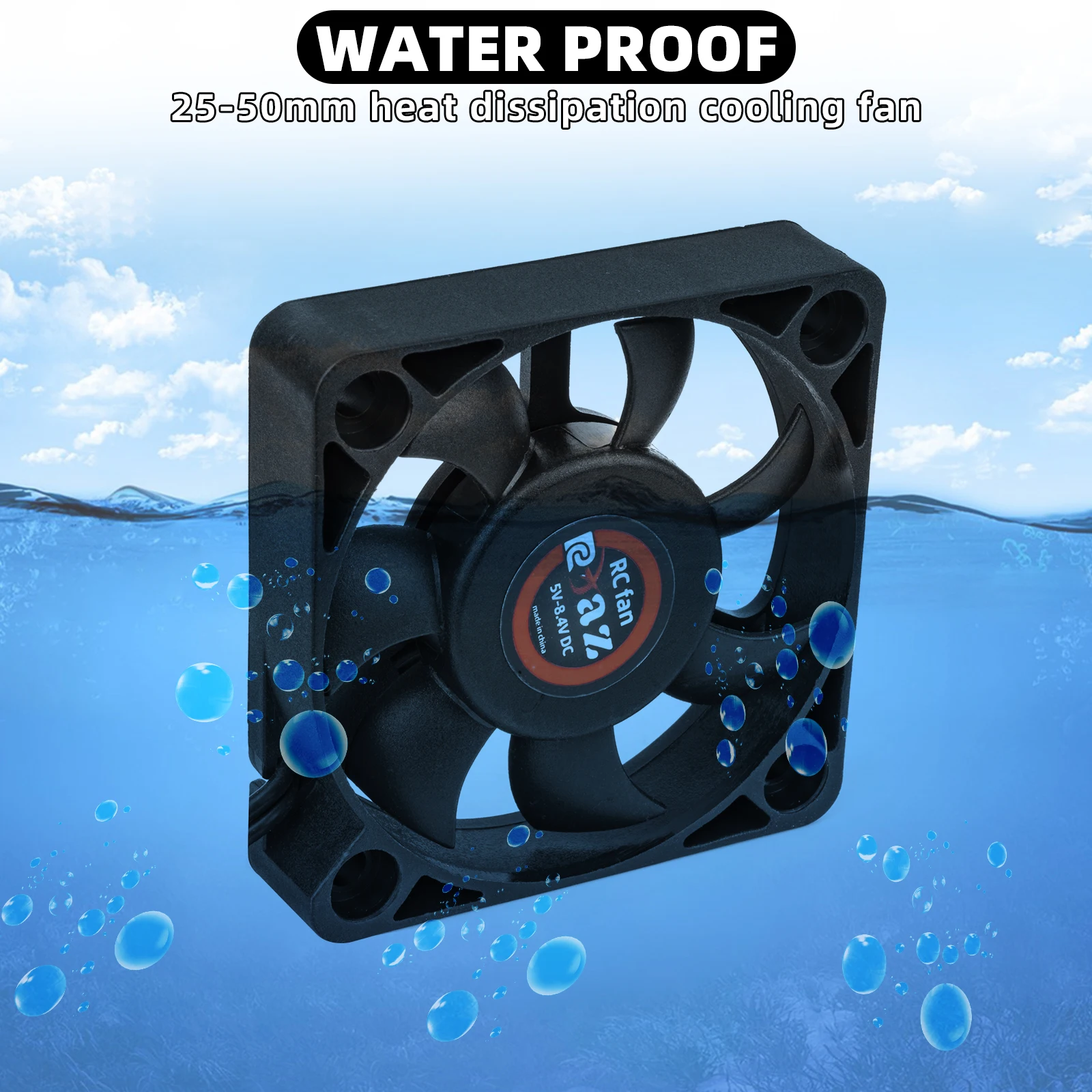 Ventilateur de refroidissement RC 25-50mm - Moteur brushless - Pièce détachée