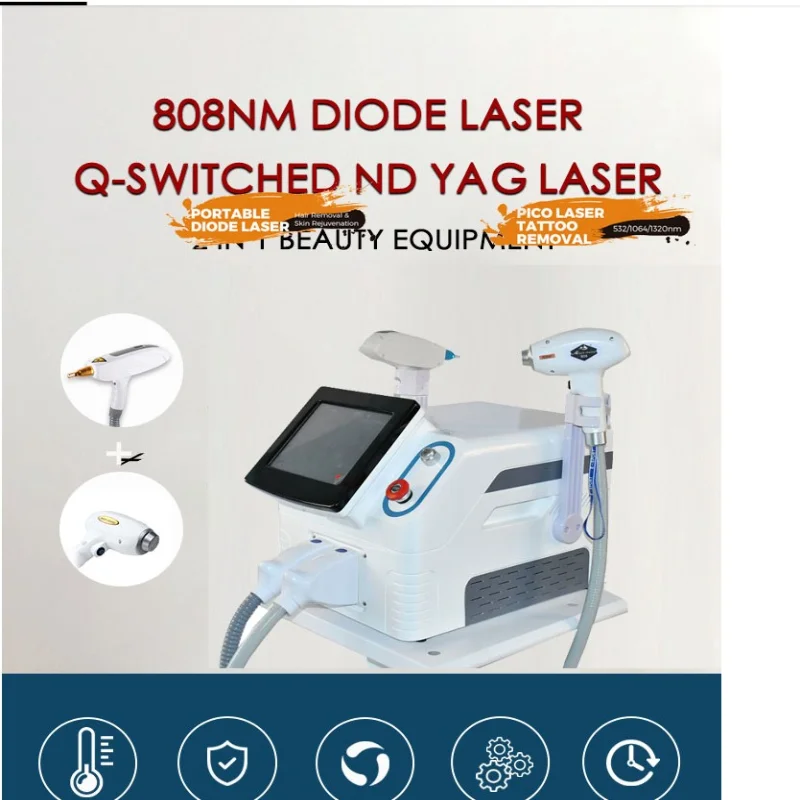 

808+JG 2in1 2023 Weifang KM300D 755 808 1064nm diode 808/ Portable 808nm diode laser hair removal machine price for sale