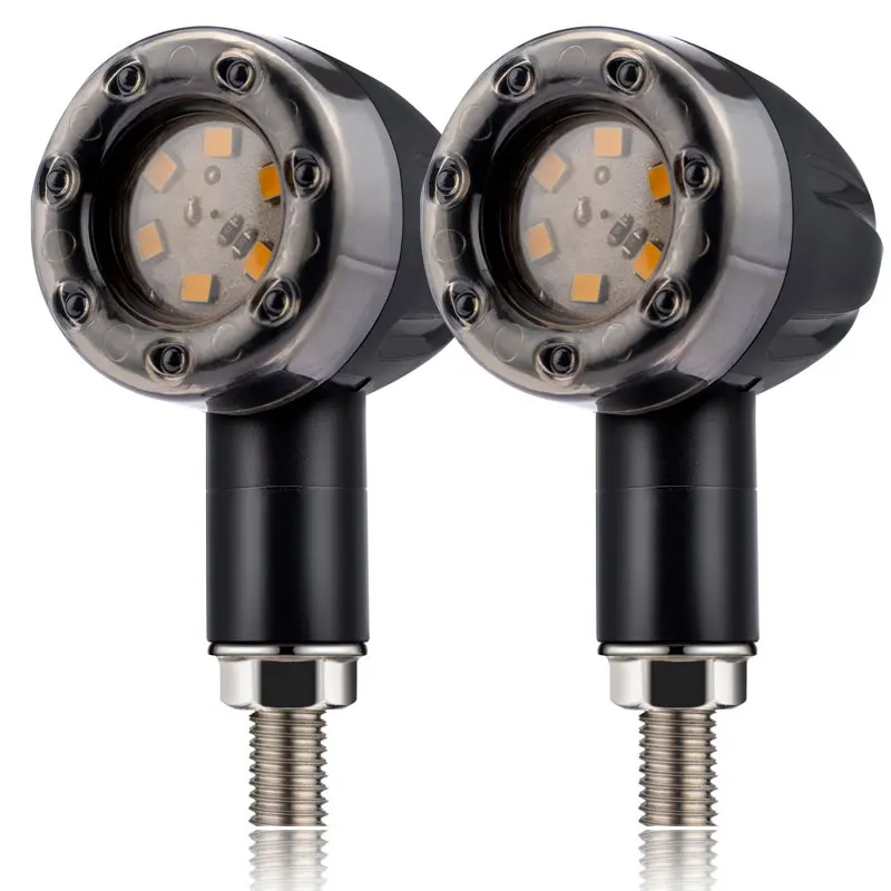 4pcs Motorcycle Bullet Brake Running Turn Signal Tail Light Motorcycle