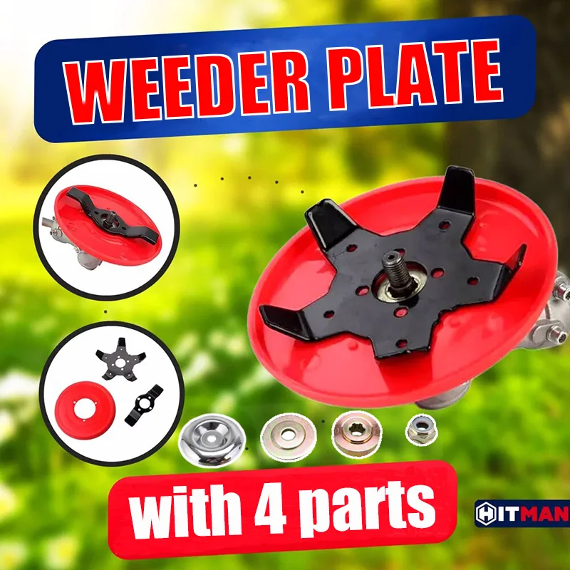 Dual-use Weeder Plate Blades Lawn Mower Grass Eater Trimmers Head Brush Cutter Tool grass trimmer head grass trimmer lawn mower trimmer blade brush cutter accessories grass trimmer blade mower accessories