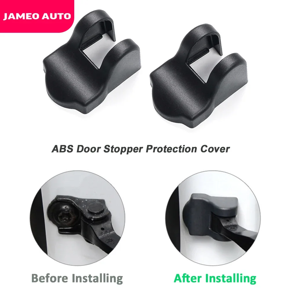 For Tesla Model 3 Y 2016-2022 Car Door Lock Protector Cover Door Check Arm Protection Covers Accessories 6Pcs/Set