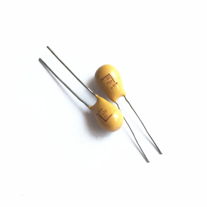 Tantalum Capacitor 5PCS 10V 16V 25V 35V 50V 1UF 2.2UF 3.3UF 4.7UF 10UF 22UF 33UF 47UF 100UF 220uF 0.1uF 0.22uF 0.47uF 0.68uF DIP