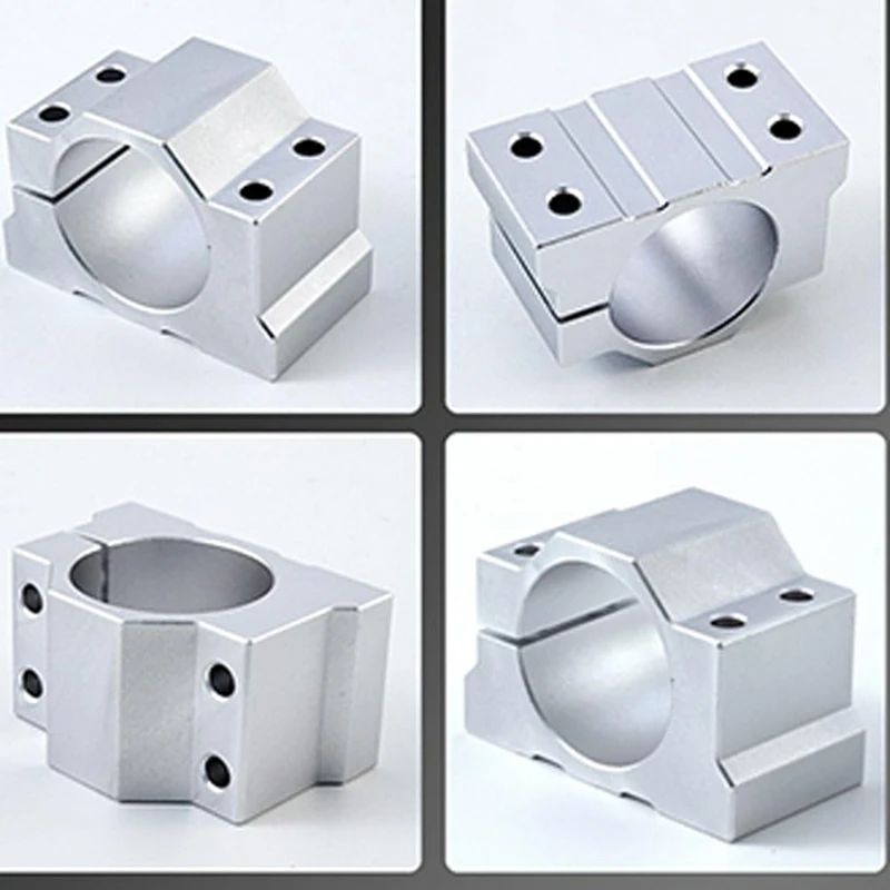 65Mm CNC Spindle Motor Clamp Mounting Bracket,Spindle Motor Mount Support With 4Pcs Screw, For CNC Router Engraving