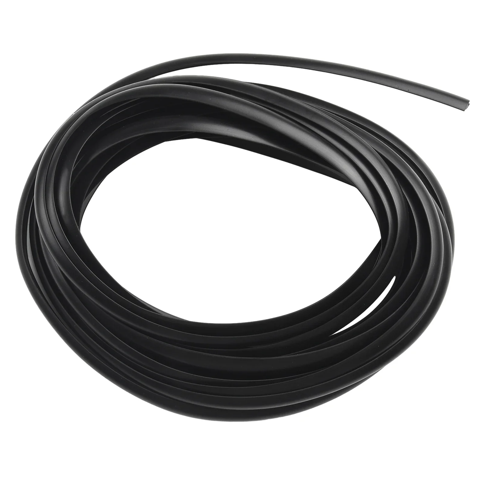 Black Car Sealing Strip Inclined T-shaped Edge Trim Rubber Shock-absorbent Waterproof Sound-insulated EPDM Rubber 8MM*10MM 5M