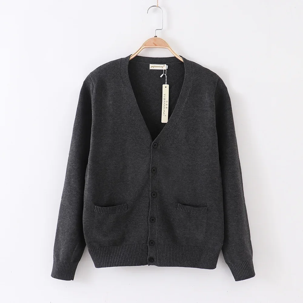 Spring Cosplay School JK Uniform Cardigans Sweater For Lovely Girls Women Long Sleeve Knitted Japanese Sailor Uniform Tops