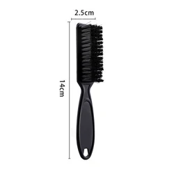 Six-Color Professional Beard Styling & Shaping Brush with Vintage Design (Black)