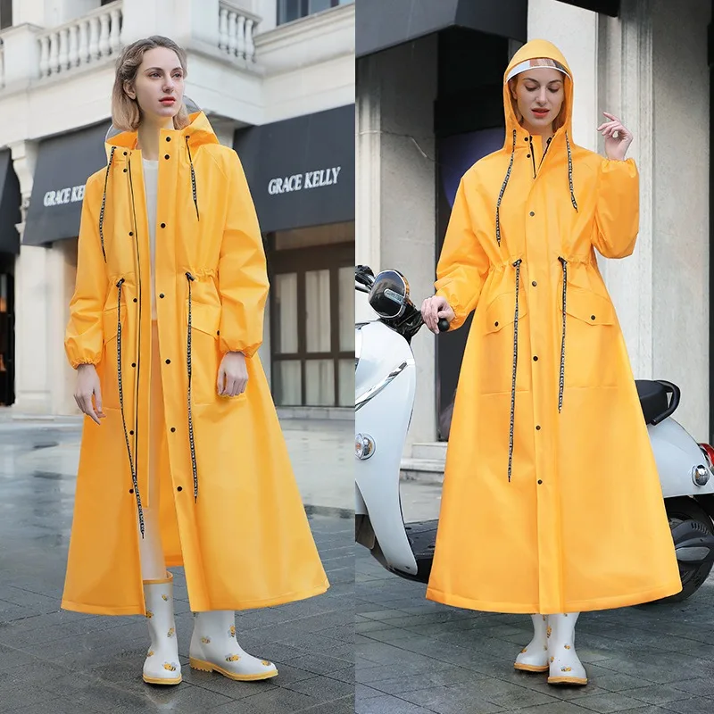 Imperméable imperméable à capuche pour femmes, tourisme, randonnée en plein air, poncho de pluie, manteau de pluie