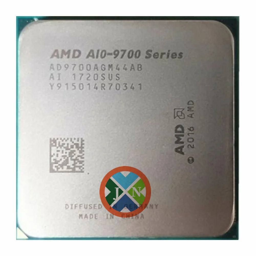 Used AMD A10Series A109700 A10 9700 3.5 GHz QuadCore CPU Processor AD9700AGM44AB Socket AM4