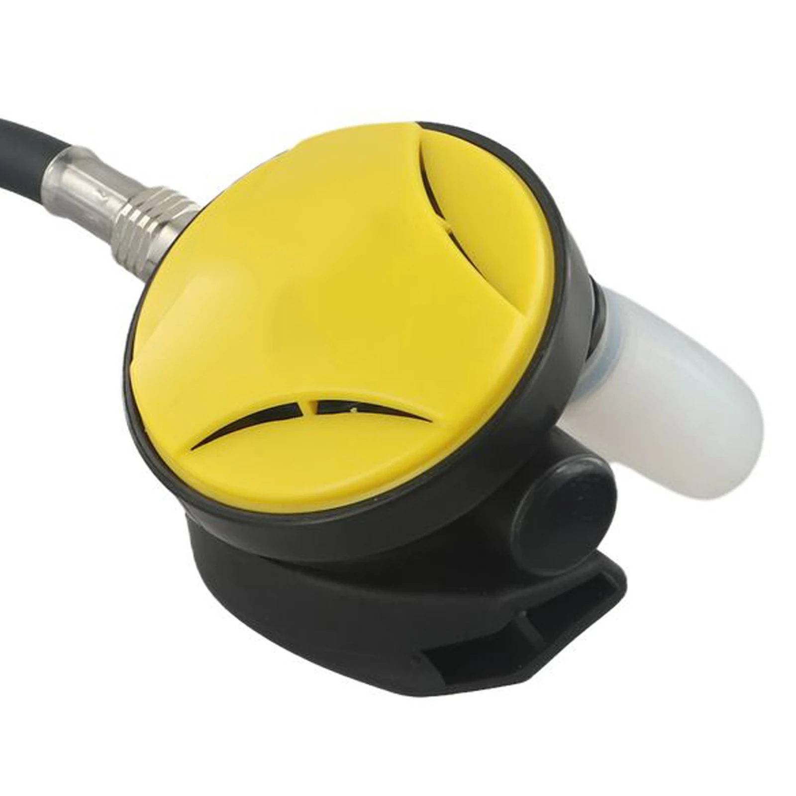 Diving Gear Set, Explorer Scuba Dive Regulator with Octopus Hookah Hose, Smooth Breathing, Under chin Exhaust System