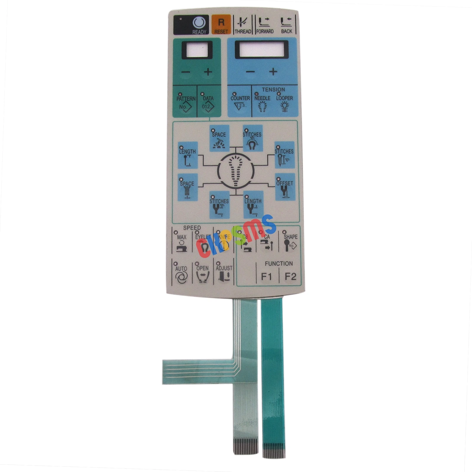 

1PCS #M3002-620-000 Operation Box Panel Board Keypad FOR JUKI MEB-3200 Buttonholing Machines