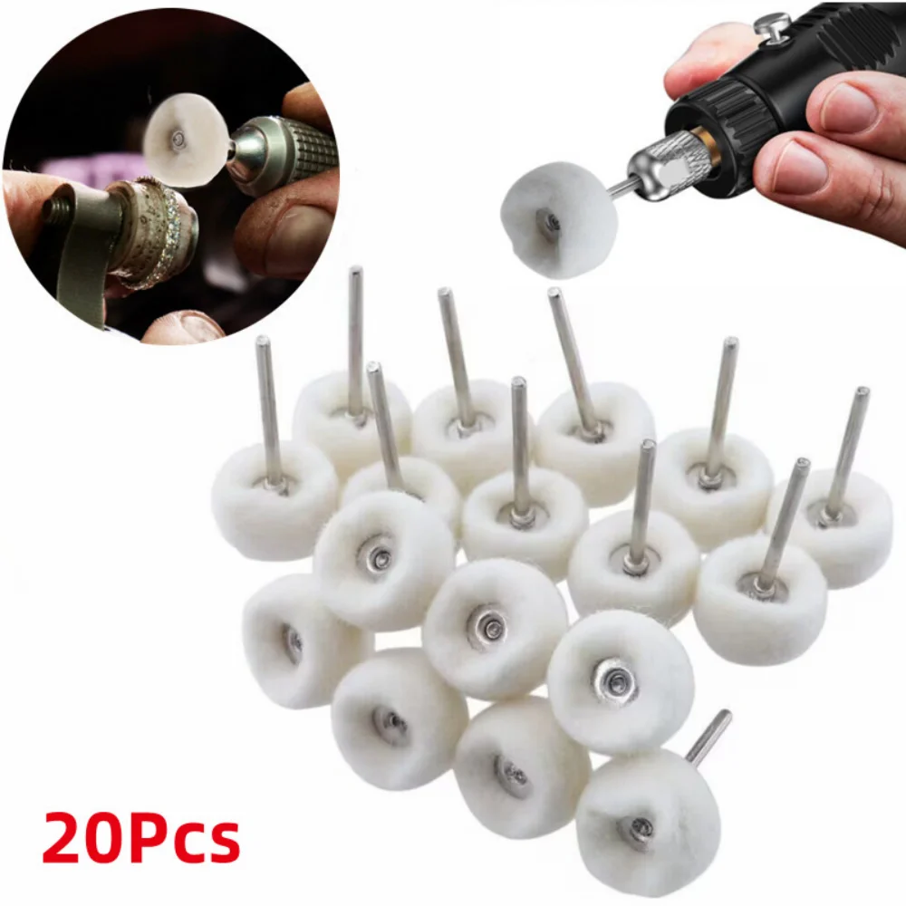 20Pcs-3mm-Mini-Angle-Grinder-Handle-Abrasive-Disc-Felt-for-Buffing ...