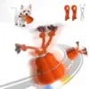 Halloween Self-Play Jumping Ball for Dogs Electric Bouncing Moving Chew Proof Toy Interactive  Automatic Squeaker Toy Ball
