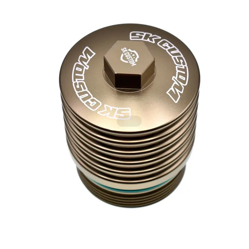For VW Filter housing For Audi DSG 6 Speed Transmission Filter Cover Aluminum Alloy Cover Car Modification DQ250 DQ251