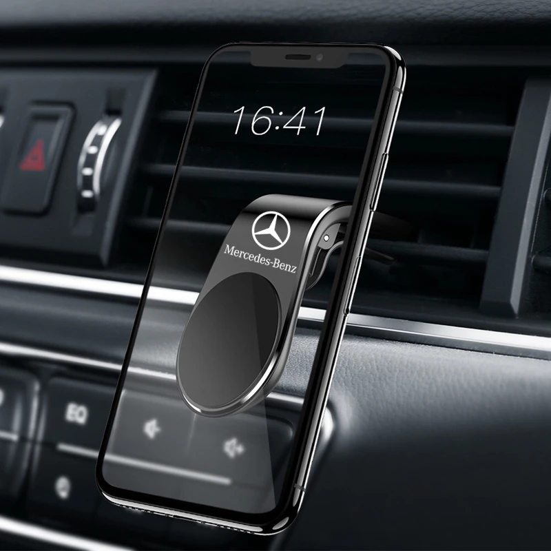 Magnetic Car Phone Holder Air Vent Clip Mount Cellphone GPS Holder for Mercedes Benz New B/C/E Class A Class C200L GLC GLK CLA phone holder,mobile phone holder